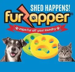 FurZapper Pet Hair Remover for Laundry, 2 Pack