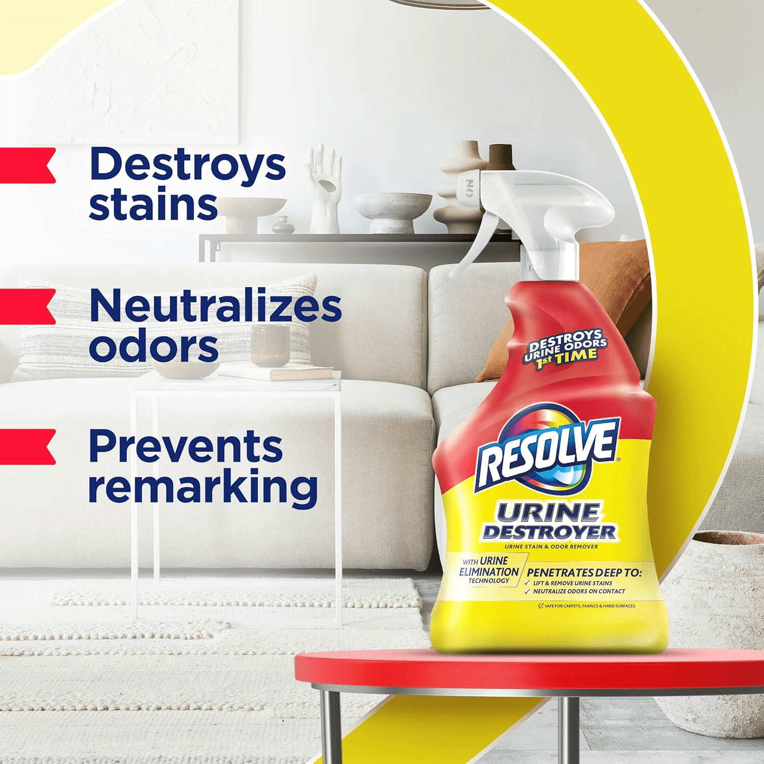 Resolve Urine Destroyer Spray, 32 fl oz product detail 1