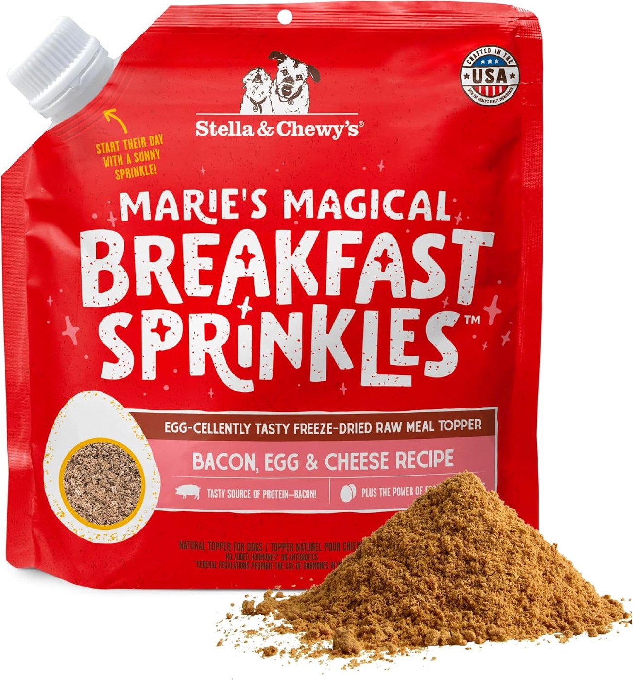 Stella & Chewy's Marie's Magical Breakfast Sprinkles Bacon, Egg & Cheese Dog Food Topper product image