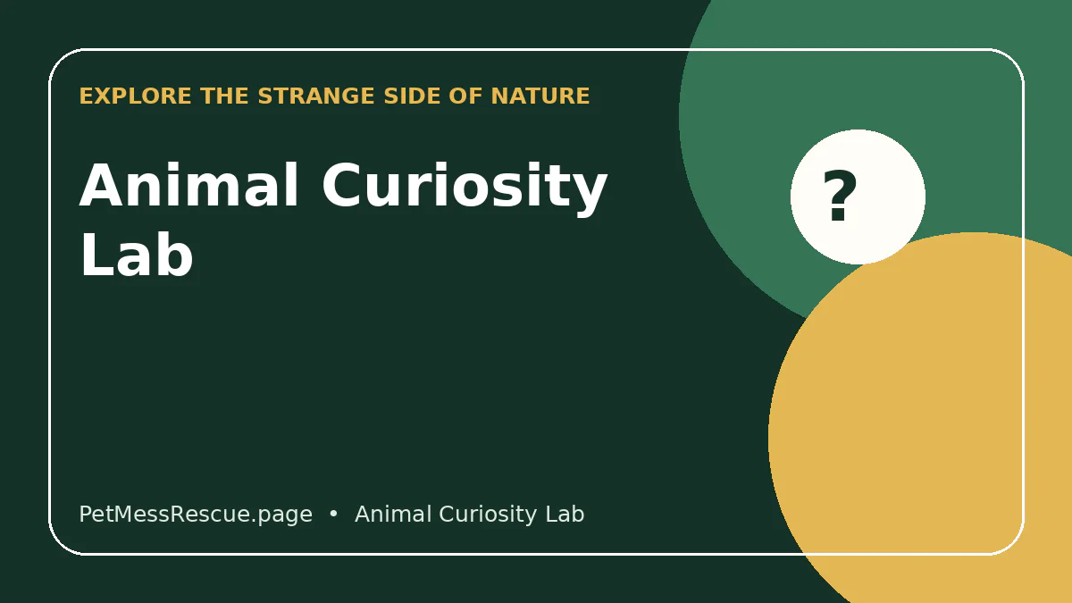 Contextual photograph of Animal Curiosity Lab