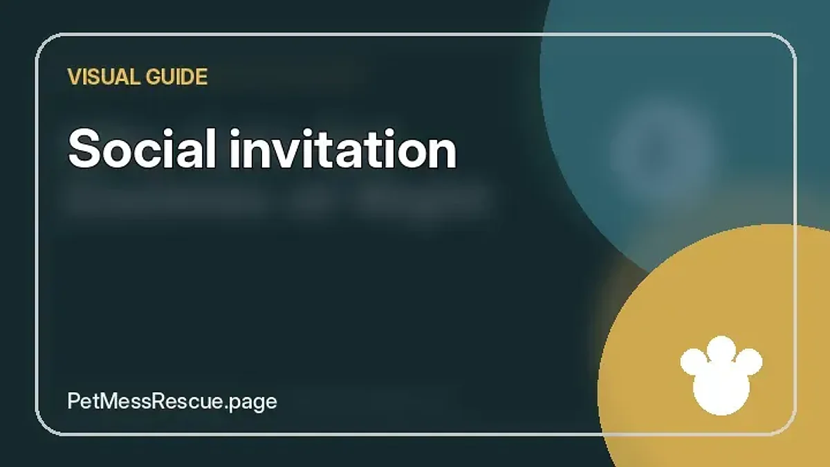 Contextual photograph of Social invitation