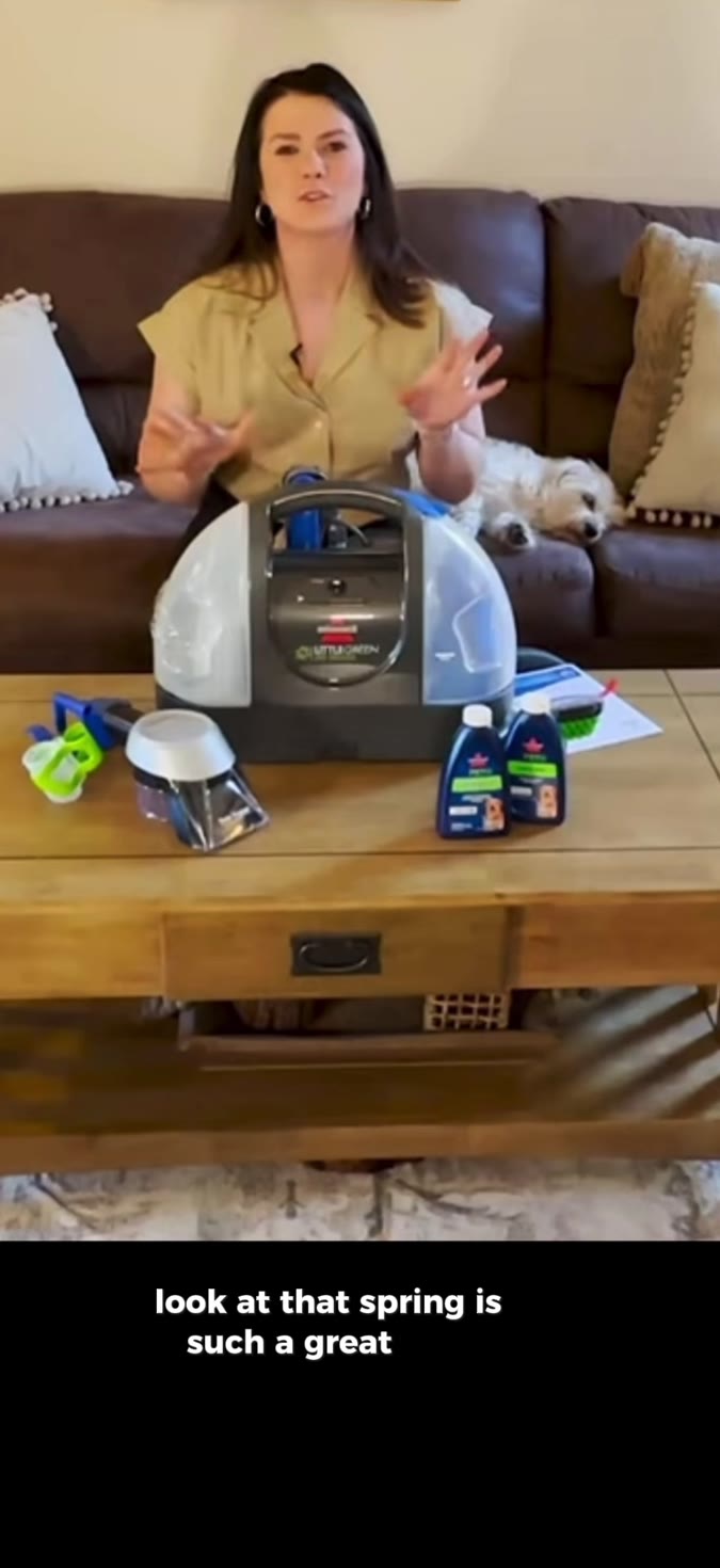 BISSELL Little Green Pet Deluxe Portable Carpet Cleaner product video thumbnail